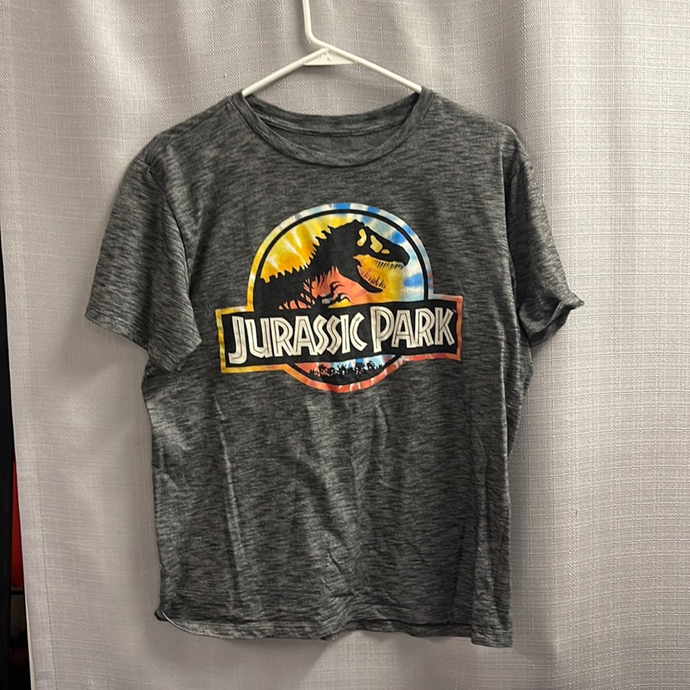 Jurassic Park colored logo T-shirt, size adult large